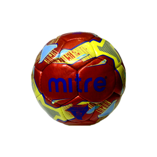 توپ فوتسال Mitre مدل Delta Fluo Vis - سایز رسمی، رنگ قرمز/زرد با وضوح بالا