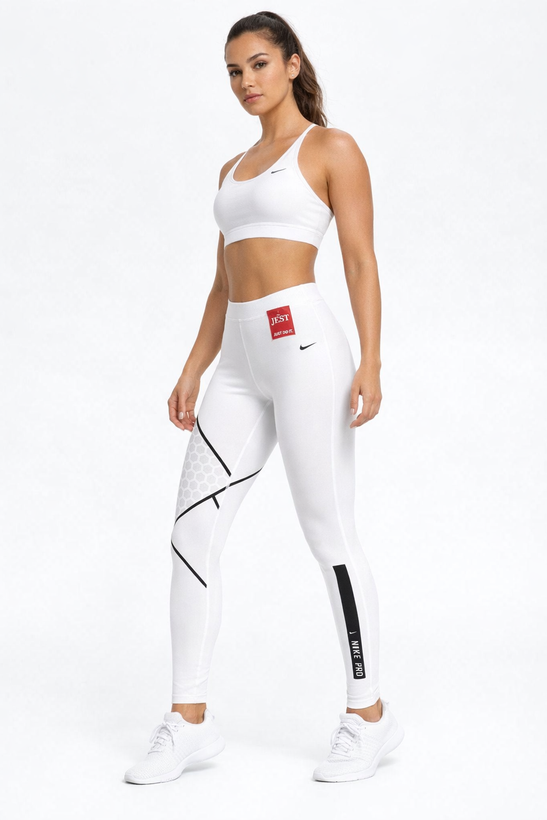 لگ ورزشی زنانه طرح Nike Pro مدل Honeycomb