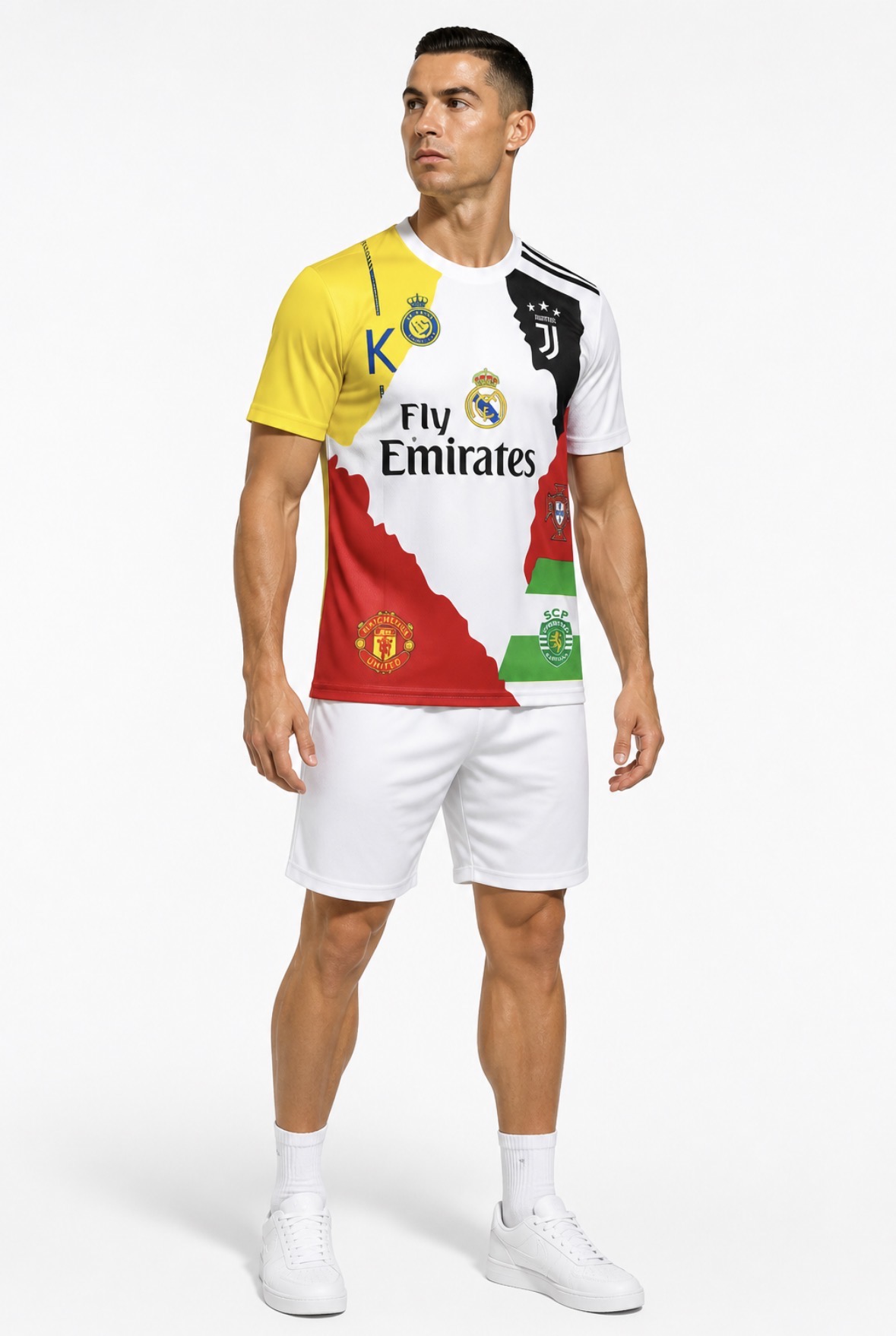 ست پیراهن و شورت منتخب رونالدو